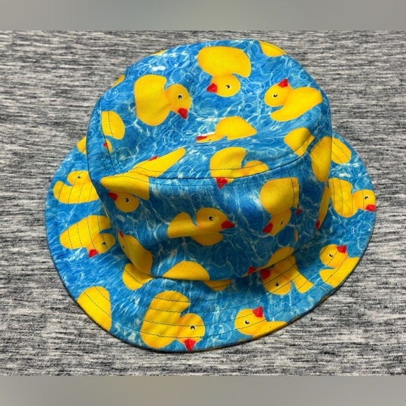 Bucket Hat Ducky Print Adult S/M - Picture 2 of 4